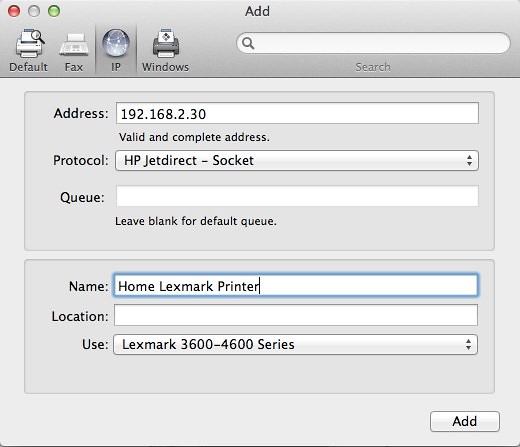 lexmark software for mac